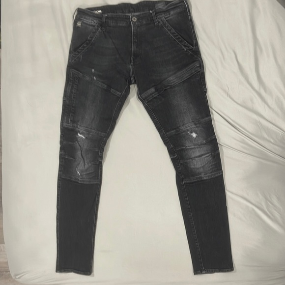Raw jeans lightly worn - Picture 1 of 4